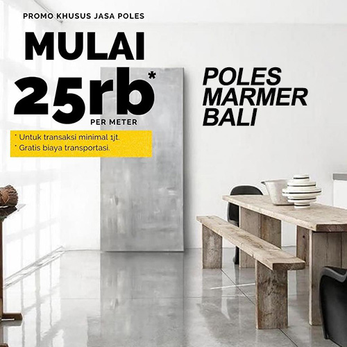 jasa poles marmer bali